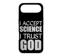 I Accept Science I Trust God Christian Believer Religious Case for iPhone Air