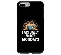 I Actually Enjoy Mondays Positive Workday Coffee Lover Case for iPhone 7 Plus/8 Plus