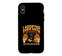 I Adopted Them Both That's Just How This Works Case for iPhone X/XS