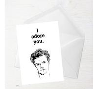 I Adore You Greetings Card - Large Card