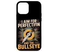 I Aim For Perfection And The Bullseye Target Knife Case for iPhone 12 mini