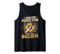 I Aim for Perfection and The Bullseye Target Knife Tank Top