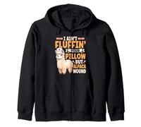 I Ain't Fluffin' Your Pillow But Alpaca Would Llama Nurse Zip Hoodie
