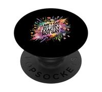 I Ain't Gay But I Ain't Exactly Not Gay LGBTQ+ - PopSockets Adhesive PopGrip