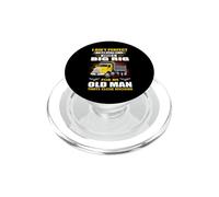 I Ain't Perfect But I Still Can Drive A Big Rig Trucker PopSockets PopGrip for MagSafe