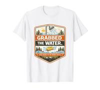 I Almost Died in the Shower Today Funny Bathroom Humor Value Graphic T-Shirt, Men, White, XL