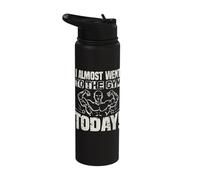 I Almost Went to The Gym Today Enthusiast Stainless Steel Insulated Water Bottle