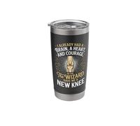 I Already Had A Brain A Hearta and Courage Knee Replacement Stainless Steel Insulated Tumbler