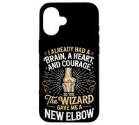 I Already Had A Brain Heart Courage Elbow Replacement Case for iPhone 16