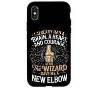 I Already Had A Brain Heart Courage Elbow Replacement Case for iPhone X/XS