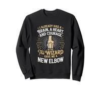 I Already Had A Brain Heart Courage Elbow Replacement Sweatshirt