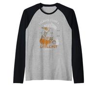 I Always Carry A Little Pot with Me Raglan Baseball Tee