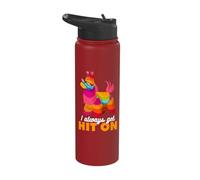 I Always get Hit on Funny Cinco de Mayo Piñata Stainless Steel Insulated Water Bottle
