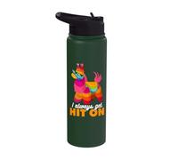 I Always get Hit on Funny Cinco de Mayo Piñata Stainless Steel Insulated Water Bottle
