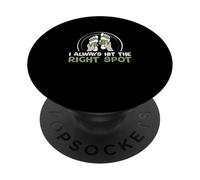 I Always Hit The Right Spot Funny Reflexology Reflexologists PopSockets Adhesive PopGrip