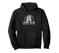 I Always Hit The Right Spot Funny Reflexology Reflexologists Pullover Hoodie