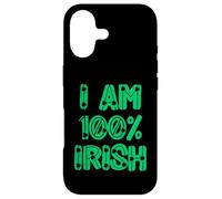 I am 100% Irish one hundred percent Ireland men women & kids Case for iPhone 17