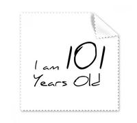 I am 101 years old Age Elderly Glasses Cloth Cleaning Cloth Gift Phone Screen Cleaner 5pcs
