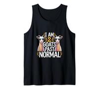 I Am 2 Goats Past Normal Animal Farmer Joke |-- Tank Top
