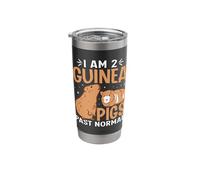 I Am 2 Guinea Pigs Past Normal Stainless Steel Insulated Tumbler