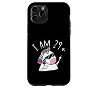 I Am 29 Plus One 30th Birthday Unicorn Funny Women Wine Case for iPhone 11 Pro