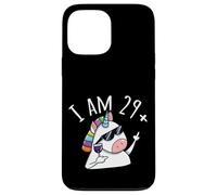 I Am 29 Plus One 30th Birthday Unicorn Funny Women Wine Case for iPhone 13 Pro Max
