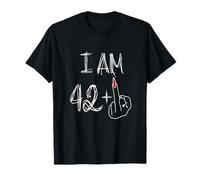 I Am 42 Plus 1 Funny for A 42nd Birthday for Women T-Shirt