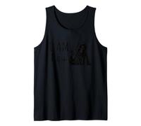 I Am 44 Plus 1 Middle Finger Bones Skeleton 45. Birthday Tank Top