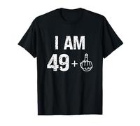 I Am 49 Plus 1 Funny 50th Birthday Men 50 Years Old Women T-Shirt