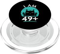 I Am 49 Plus Middle Finger, 50th Birthday For Women, BDay PopSockets PopGrip for MagSafe
