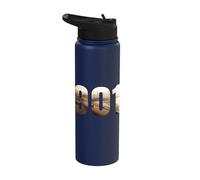 I am 901 Area Code Memphis Tennessee City Bridge Stainless Steel Insulated Water Bottle