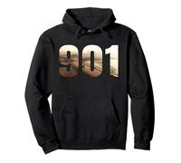 I am 901 - Memphis Tennessee Area Code - Historical Bridge Pullover Hoodie