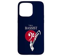 I am a Bassist Bass Guitar Player Case for iPhone 15 Pro Max
