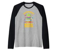 I am a Book Dragon not a Bookworm for an English Teacher Raglan Baseball Tee