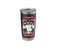 I Am A Boxing Dad Just Like A Normal Dad Except Much Cooler Stainless Steel Insulated Tumbler