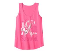I Am A Breast Cancer Survivor Pink Ribbon Tank Top