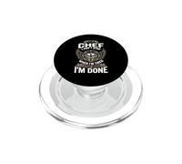 I Am A Chef Funny Cooking I Don’t Stop Design PopSockets PopGrip for MagSafe