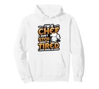 I Am A Chef I Don´t Stop When I´m Tired Chef Cook Pullover Hoodie