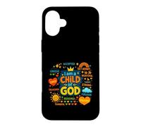 I AM A Child OF GOD hopeInspirational Motivational print Case for iPhone 16 Plus
