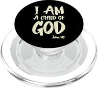 I am a Child of God John 1:12 Have Faith in Jesus Christ PopSockets PopGrip for MagSafe