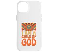 "I am a Child of God" John 1:12 Retro Hippie Christian Case for iPhone 14 Plus