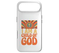 "I am a Child of God" John 1:12 Retro Hippie Christian Case for iPhone Air