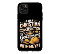 I Am a Christian Under Construction Christian Faith Bible Case for iPhone 11 Pro Max