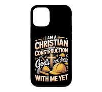 I Am a Christian Under Construction Christian Faith Bible Case for iPhone 12/12 Pro