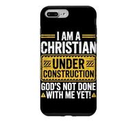 I Am a Christian Under Construction God’s Not Done with Me Case for iPhone 7 Plus/8 Plus