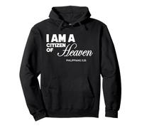 I Am A Citizen Of Heaven Christian Inspirational Pullover Hoodie