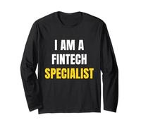 I AM A FINTECH Specialist for People Working in FinOps Long Sleeve T-Shirt