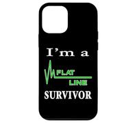 I Am A Flat Line Cardiac Arrest Survivor Heartbeat Flatline Case for iPhone 12 mini