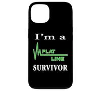 I Am A Flat Line Cardiac Arrest Survivor Heartbeat Flatline Case for iPhone 13
