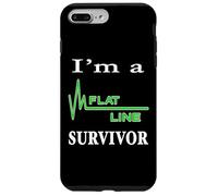 I Am A Flat Line Cardiac Arrest Survivor Heartbeat Flatline Case for iPhone 7 Plus/8 Plus